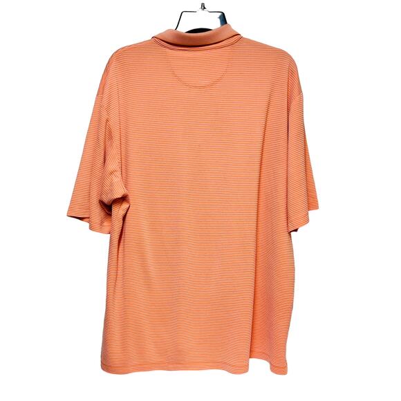 Jamaica Jaxx Men's Short Sleeve Orange Polo XLarge 3 button \\ - Picture 4 of 7